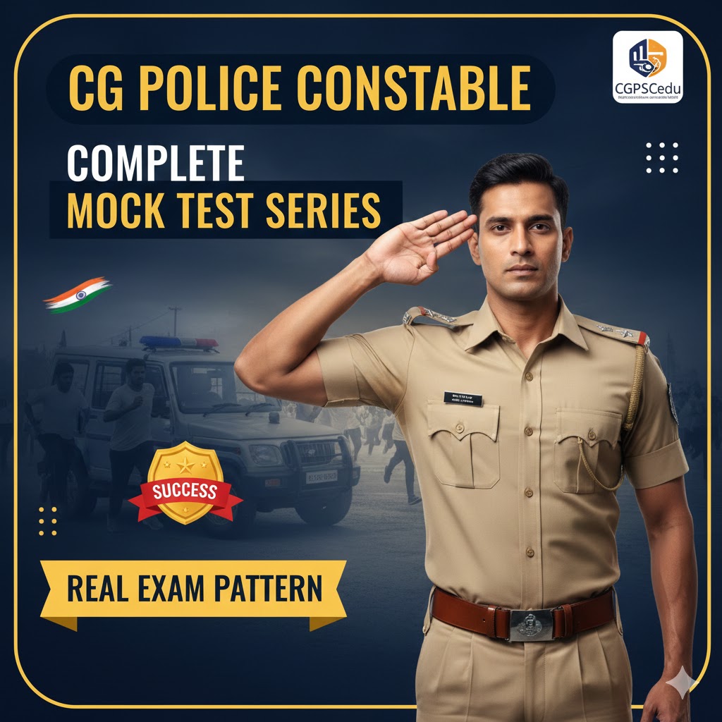 CG Police SI – Complete Mock Test Series